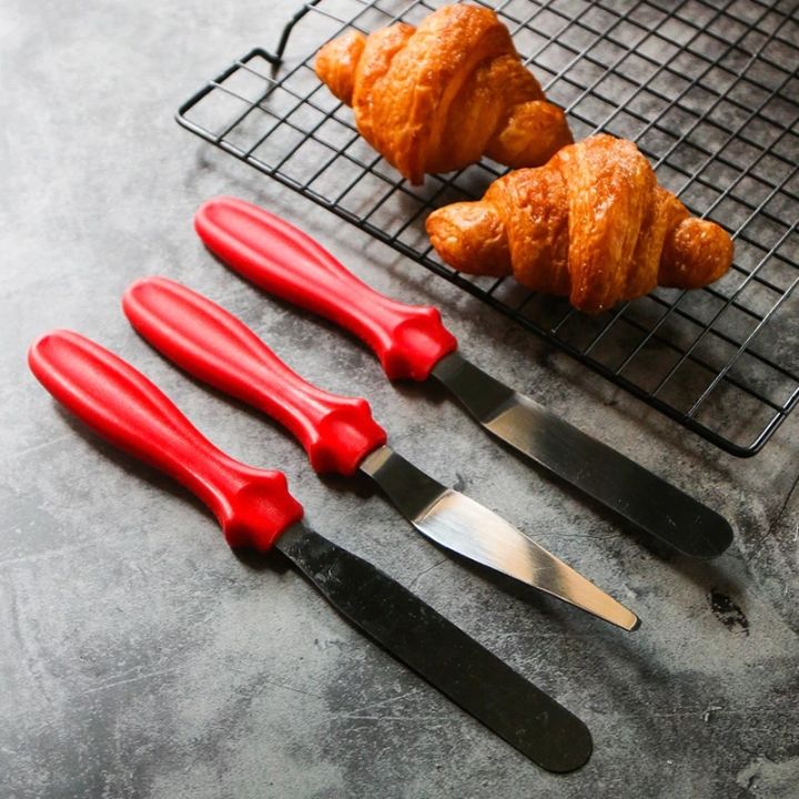 3pcs%20Set%20Stainless%20Steel%20Butter%20Cake%20Cream%20Smoother%20Spatula%20Fondant%20Pastry%20Tool%20-%20Image%205