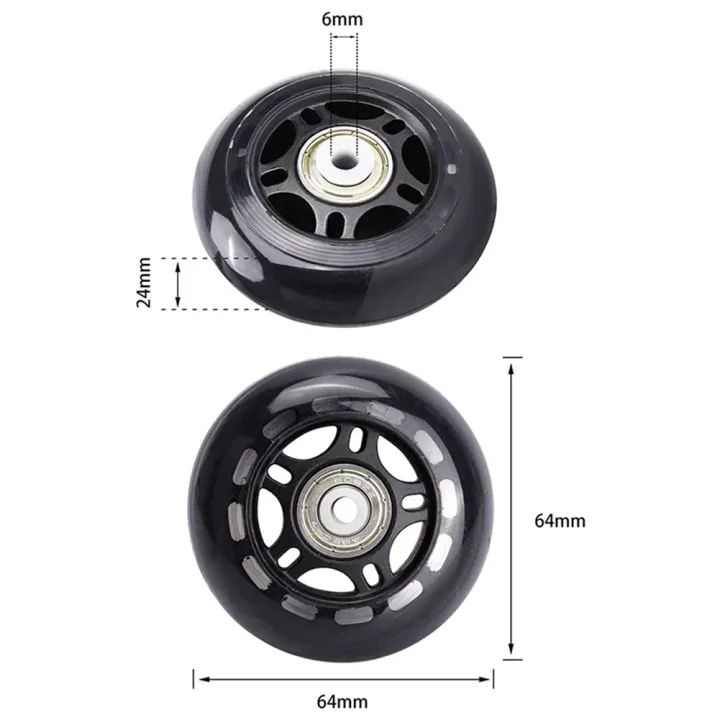TWEXQNY%2016%20Pack%20Inline%20Skate%20Wheels,%20Indoor/Outdoor%20Roller%20Skate%20Wheels,%20Replacement%20Wheels%20with%20Bearing%2064mm%20-%20Image%202