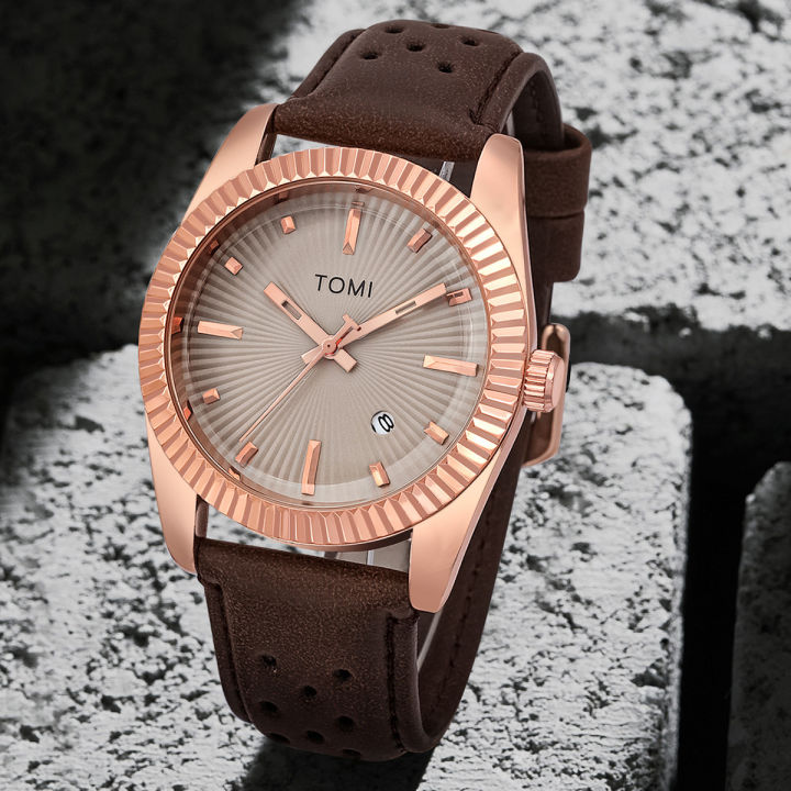 New [ Direct Supply ]TOMI Temi Fashion Simple Quartz Watch Unique ...