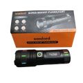 Sanford Super Bright Flashlight – White Laser LED Made in Japan 18650mAh Light. 