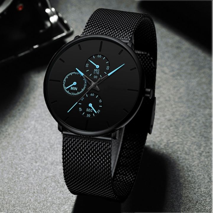 Fashion%20Mens%20Business%20Black%20Watches%20Luxury%20Stainless%20Steel%20Ultra%20Thin%20Mesh%20Belt%20Quartz%20Men%20Wrist%20Watch%20Casual%20Classic%20Male%20Watch%20-%20Image%203