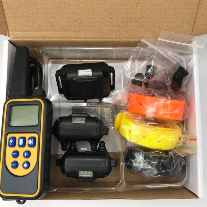 Pet%20%20Training%20Collar%20Remote%20Electric%20Shock%20Vibration%20Rechargeable%20Rainproof%20Blue%20LCD%20For%203%20s%20anti%20barking%20device%201%20black%20-%20Image%207