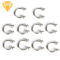 【Pre-order】 10 Pcs Stainless Steel Horseshoe Bar Lip Nose Septum Ear Ring Stud Body Piercing. 