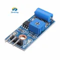 SW-420 SW420 Vibration Sensor Switch Module DC 3V 5V Normally Close Vibration Sensitivity Sensor Switches Alarm Trigger Movement Sensor LM393 Digital Analog. 