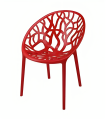 RFL Stylee Classic Folora Arm Chair Red. 