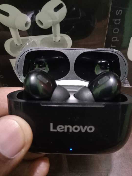 Lenovo thinkplus AirPods Pro Black Color True Wireless Bluetooth Tws Headset Earbuds Earphones
