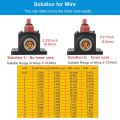 DC 12V 20A Car Protection Audio Inline Circuit Breaker (12V 20A). 