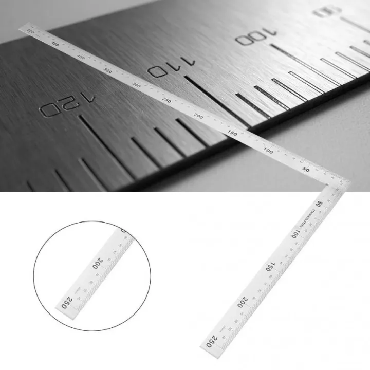 90%20Degree%20Right%20Angle%20Finder%20Ruler%20Stainless%20Steel%20Easy-Read%20Measurement%20Square%20Layout%20Template%20Tool%20-%20Image%205