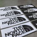 Die Cut Logo He North Face/TBL/JanSport Sticker PVC Vinyl Decal Embroidery Sticker Embroidered Logo. 