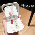 Sanrio Hello Kitty Portable Folding Makeup Mirror With Comb Make Up Mirrors Gift SUPER BABY. 