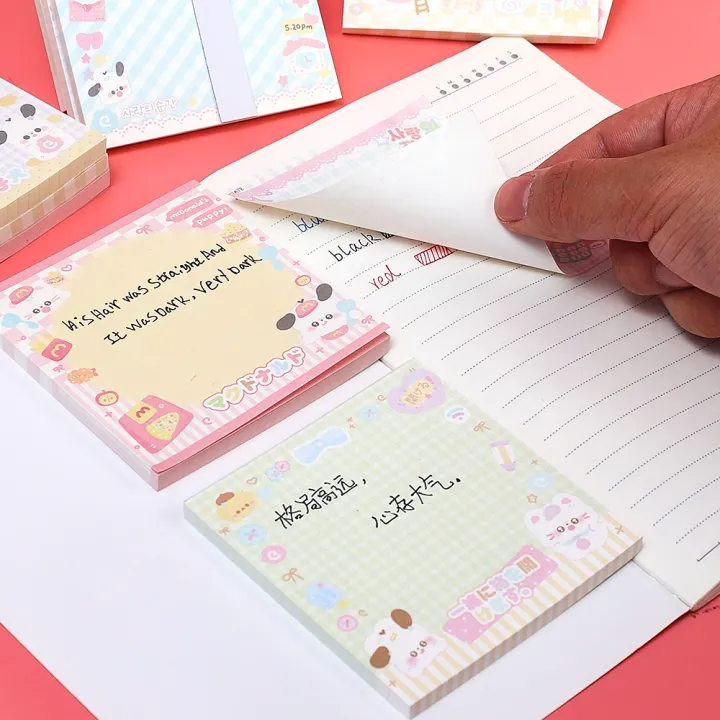 Original%20Puppy%20Note%20Book%20Cute%20Non-adhesive%20Tearable%20Message%20Notepad%20Students%20High%20Value%20Handbook%20Material%20Book%20-%20Image%206