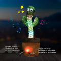 Dancing Cactus Talking Cactus Baby Toys Sing 120pcs Music Songs Recording USB Charger Repeats What You say Presents for Kids.