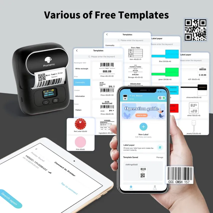 Phomemo%20M110%20M221%20M220%20M120%20Label%20Maker%20Multifuntional%20Mini%20Label%20Printer%20Bluetooth%20Thermal%20Printer%20Inkless%20for%20Small%20Business%20minghao%20-%20Image%203