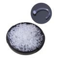 10-100PCS 20G Clear Bioflex Nose Bone Ring Stud Retainer for Women Acrylic Nostril Piercing Pin Body Jewelry 2mm Flat Ball Top. 