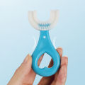 Baby Toothbrush Children 360 Degree U-shaped Child Toothbrush Teethers Soft Silicone Baby Brush Kids Teeth Oral Care Cleaning.