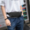 LouisWill Men's Waist Bag Men Waterproof Sling Bag Fanny Pack Waist Bag  Large Capacity Wear-resistant Belt Cross body Shoulder Pouch Purse Man Chest Bag Side Bag with Headphone Jack. 