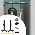 Gymnastics Rings Home Full Body Workout Indoor Calisthenics Training Rings Single Length 2M.