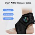 Smart Ankle Brace Massager Multifunctional Electric Vibration Air Hot Compress Feet Heating Relaxation Treatments Pain Relief.