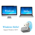 USB Fingerprint Key Reader FIDO U2F Portable Security Key for Hello Anti-Spoofing Speedy Matching Security Key.