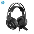 HP H100 Gaming Headset Isolating Overear Headset Rgb Light with Mic for Game. 