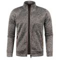 Men's Knitted Sweater Spring Autumn Casual Solid Knitwears Zipper Cardigans Long Sleeve Knit Sweaters Cardigan Sweat-Shirt Coat. 