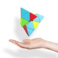 QiYi Pyramid 3x3 Magic Cube Professional Cubos magicos Kid Toys High Speed Cube Puzzle Toy.