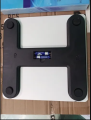 Digital waiting machines different colors with display of room temperature for human body weight.
