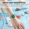 POEDAGAR Women Watch Luxury Green Diamond Quartz Ladies Watches Waterproof Stainless Stain Fashion Watches Girlfriend Gif. 