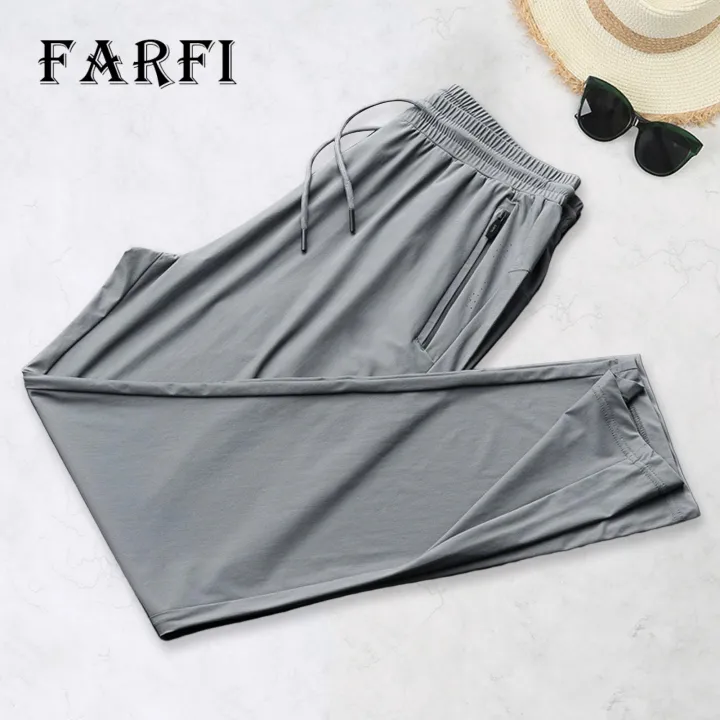 Farfi%20Summer%20Sweatpants%20Solid%20Color%20Plus%20Size%20Mesh%20Men%20Sweatpants%20-%20Image%206