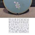 Water Soluble Stabilizer Embroidery Soluble Paper Multipurpose Fabric Stabilizer Transfer Patch Paper for Handbags Towels Cross Stitch Linen.