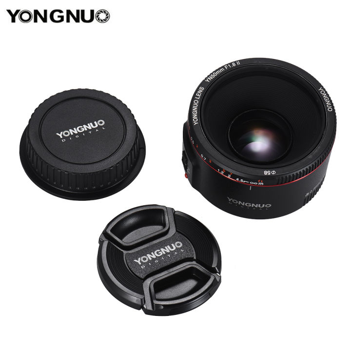 YONGNUO%20YN50mm%20F1.8II%20Mark%202%20for%20Canon%20EOS%2060D%2070D%205D2%205D3%20600d%20DSLR%20Cameras%20Auto%20Focus%20Lens%20-%20Image%202
