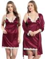 2 Part /Exclusive, Fashionable comfortable Short Night Dress.