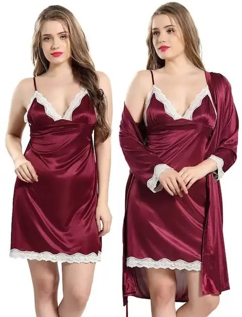 2%20Part%20/Exclusive,%20Fashionable%20comfortable%20Short%20Night%20Dress%20-%20Image%202