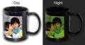 Customize Radium Ceramic Mug With Your Name, Text, Image | Radium Ceramic Day Night Glow In Night Luminous Mug. 