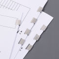 Staple Metal Clip Push Hand Paper Clipper With Refill Fixing Organizing Stapler Reusable Push Clamp For Document File Stationery. 