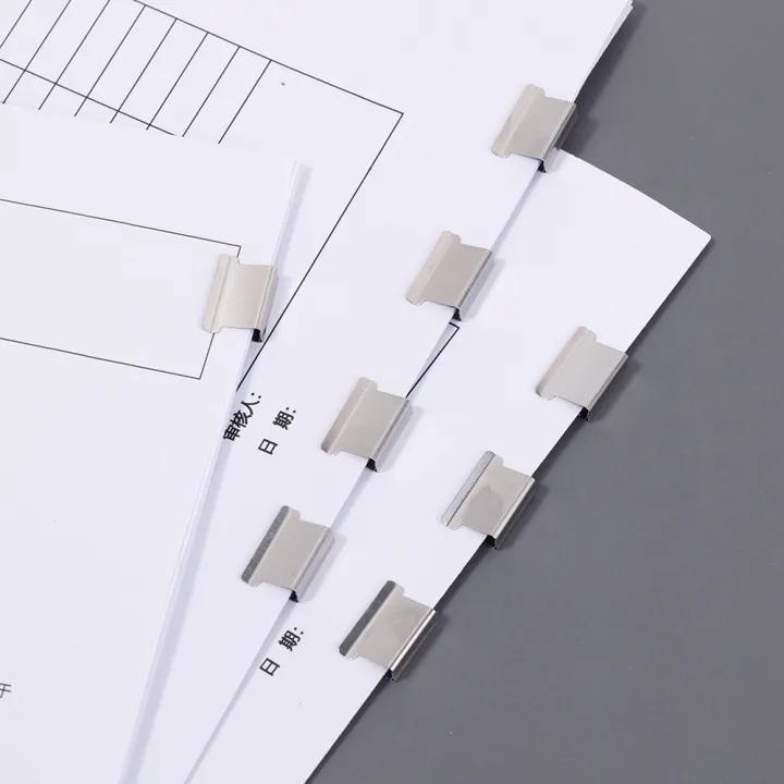 Staple%20Metal%20Clip%20Push%20Hand%20Paper%20Clipper%20With%20Refill%20Fixing%20Organizing%20Stapler%20Reusable%20Push%20Clamp%20For%20Document%20File%20Stationery%20-%20Image%205