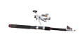 Fishing rod carbon fiber 10 FIT // Best Fishing Wheel (Reel) (TB 300). 
