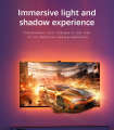 backlight sensor color selection TV background APP music rhythm atmosphere light strip 55-75 inches.