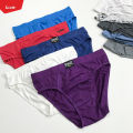 5 Pieces Assorted Men's Inner Elastic Waist Belt Brief Underwear For Casual Use From Levin. 