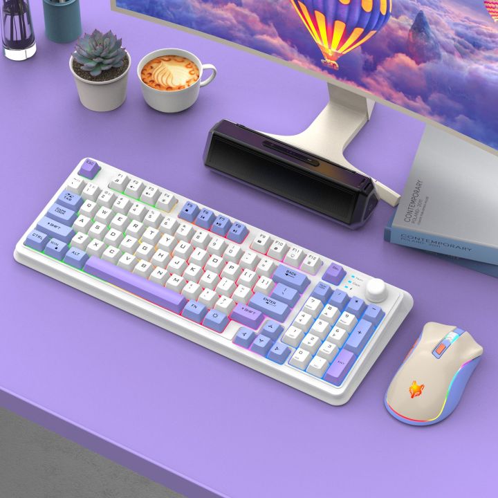 Xuanyin Fox K94 Bluetooth wireless keyboard dual-mode mechanical feel ...
