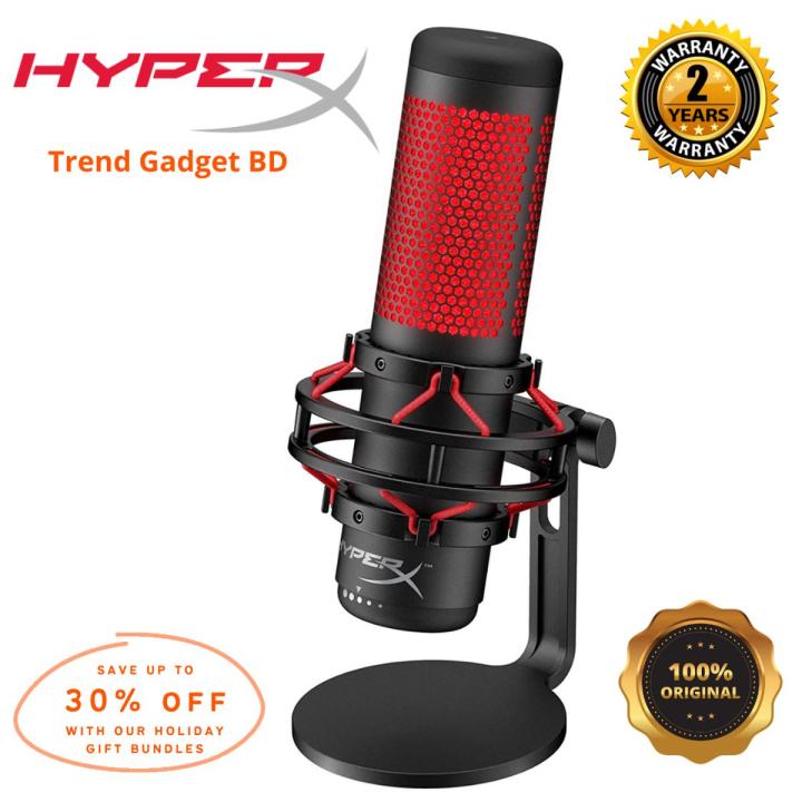 HyperX outlets Quadcast USB Microphone