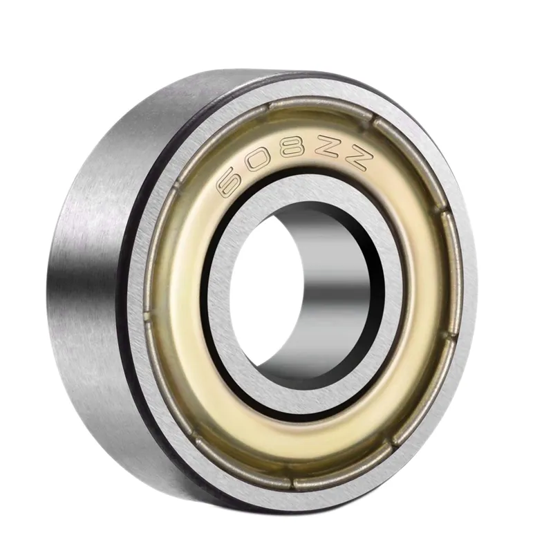 10 Roulements à Billes 608ZZ - 8x22x7mm - Acier Double Blindage - Pour Skateboards, Scooters, Moteurs