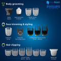 Philips MG9553/15 All-in-One Face, Hair & Body Grooming 20-in-1 Trimmer Set Series 9000 for Men. 