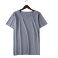 Men T-shirt Short Sleeve Breathable Solid Color Fitness Elastic Ice T-shirts for Daily Life.
