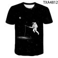 Cool Funny Universe Planet Space Galaxy Astronaut 3D T shirt Men Women Children Moon Print Star Sky Boy Girl Fashion Tops Tees.