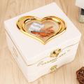 Classic Nostalgic Music Box Dancing Girl Clockwork Music Box with Mirror Drawer Jewelry Box Girlfriends Couple Gift.