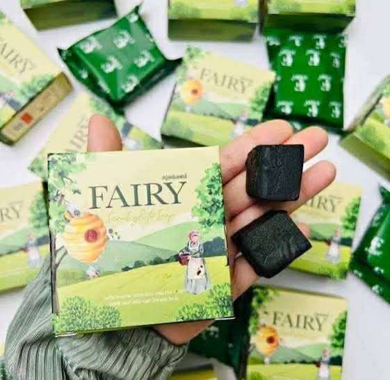 FAIRY Scrub Gluta Soap for Brighter Skin Natural Exfoliating Beauty Care Product