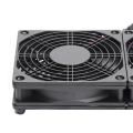3pcs 120mm 5V USB Powered PC Router Dual Fans with Speed Controller High Airflow Cooling Fan for Router Modem Receiver.