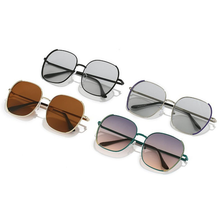 Trendy%20Blue%20Blocking%20Glasses%20Protective%20Vintage%20Frame%20Plain%20Design%20Anti-blue%20Eyeglasses%20Women's%20Glasses%20Ultralight%20Fashion%20Sunglasses%20-%20Image%204