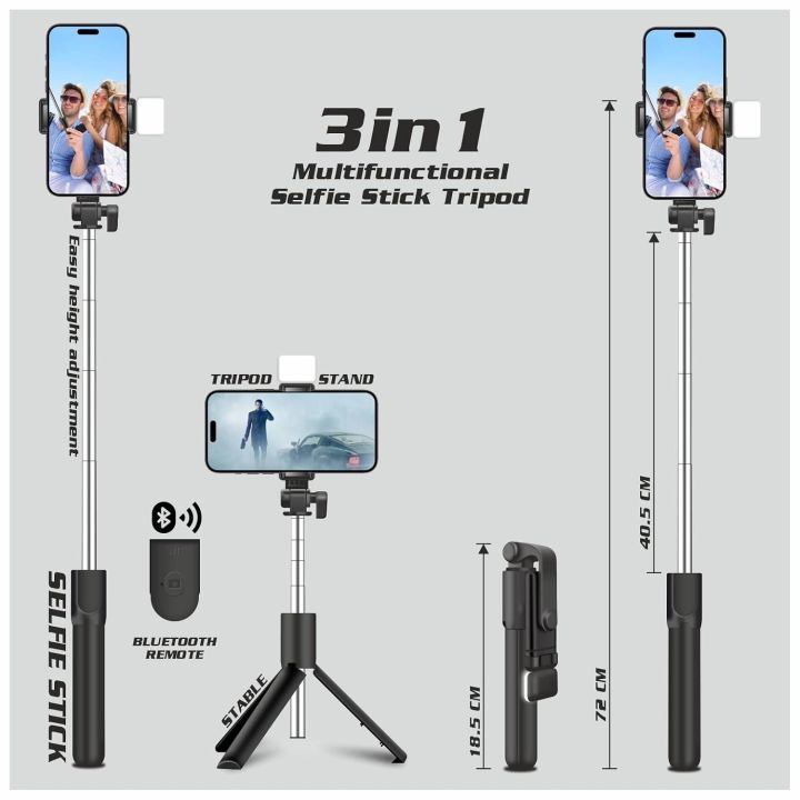 Multifunctional%204%20in%201%20Portable%20Adjustable%20&%20Foldable%20Monopod%20Selfie%20Stick%20&%20Tripod%20with%20Selfie%20Light%20&%20Wireless%20Bluetooth%20Remote%20Control%20-%20Selfie%20Stick%20-%20By%20Cyber%20Mart%20-%20Image%205
